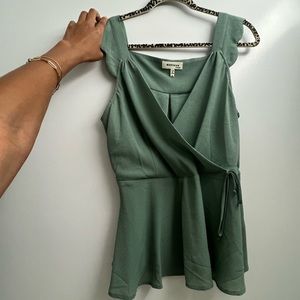 Mint green tank